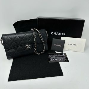 CHANEL Matelasse Flap Crossbody Purse Clutch WOC